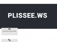 plissee.ws Webseite Vorschau