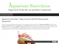aquariumeinrichtentipps.de Webseite Vorschau
