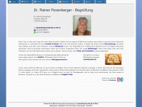 rainer-rosenberger.de Webseite Vorschau