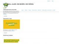 floorball-albis.ch Webseite Vorschau