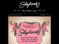 skyhooks-music.com Webseite Vorschau