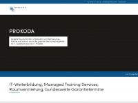 prokoda.de Webseite Vorschau