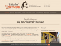 reiterhof-listemann.de Webseite Vorschau