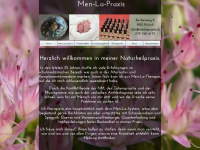 menlapraxis.ch Webseite Vorschau