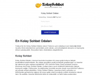 kolaysohbet.org Webseite Vorschau