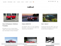 radical-mag.com Webseite Vorschau