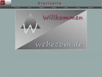 wehecom.de Webseite Vorschau