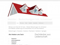 mettler-bedachungen.ch Webseite Vorschau