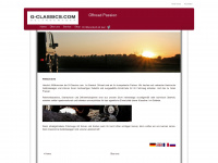 g-classics.com Webseite Vorschau