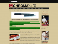 chroma-cutlery.com Webseite Vorschau