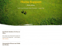 horsesupport.de Webseite Vorschau