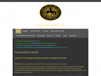 horsetrail.ch Webseite Vorschau