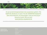 hortus-akademie.de Webseite Vorschau