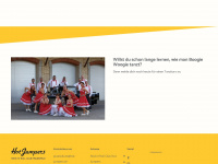 hot-jumpers.ch Webseite Vorschau