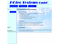 hotec-systems.ch Webseite Vorschau