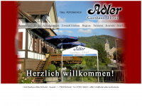 hotel-adler-buehlertal.de Webseite Vorschau