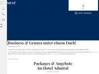 hotel-admiral.at Webseite Vorschau