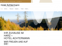 hotel-achtermann.de Webseite Vorschau