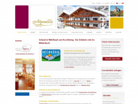hotel-alpenrose.co.at Webseite Vorschau