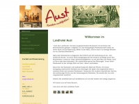 hotel-aust.de Webseite Vorschau