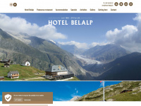 hotel-belalp.ch Webseite Vorschau