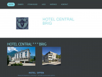 hotel-central.ch Webseite Vorschau