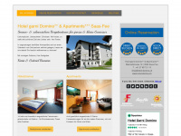 hotel-domino.ch Webseite Vorschau