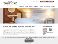 hotel-emmental.ch Webseite Vorschau