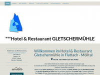 hotel-gletschermuehle.at Webseite Vorschau