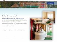 hotel-gremersdorf.de Webseite Vorschau