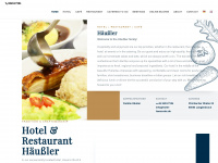 hotel-haeussler.de Webseite Vorschau