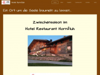 hotel-hornfluh.ch Webseite Vorschau