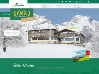 hotel-martin.at Webseite Vorschau