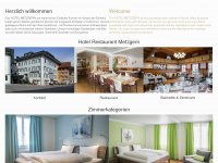 hotel-metzgern.ch Webseite Vorschau