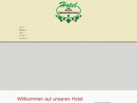 hotel-oberfoersterei.de Webseite Vorschau