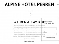 hotel-perren.ch Webseite Vorschau
