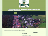 hotel-pingel-sauerland.de Webseite Vorschau
