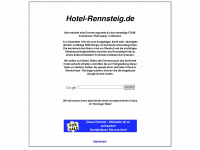 hotel-rennsteig.de Webseite Vorschau