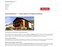 hotel-rothorn.ch Webseite Vorschau