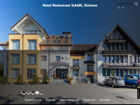 hotel-schaefli.ch Webseite Vorschau