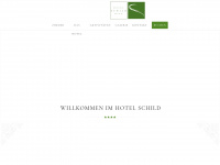 hotel-schild.at Webseite Vorschau