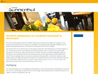 hotel-sonnenhof-illertissen.de Webseite Vorschau