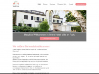 hotel-villa-im-park.de Webseite Vorschau