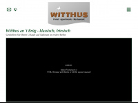 hotel-witthus.de Webseite Vorschau