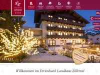 landhaus-zillertal.at Webseite Vorschau