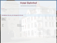 Hotelbahnhof-garni.ch