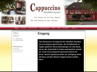 hotelcappuccino.de Webseite Vorschau