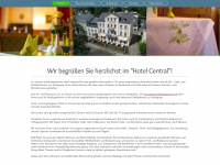 hotelcentral-badelster.de Webseite Vorschau