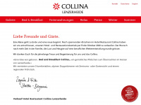 hotelcollina.ch Webseite Vorschau