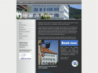 hotelfrance.ch Webseite Vorschau